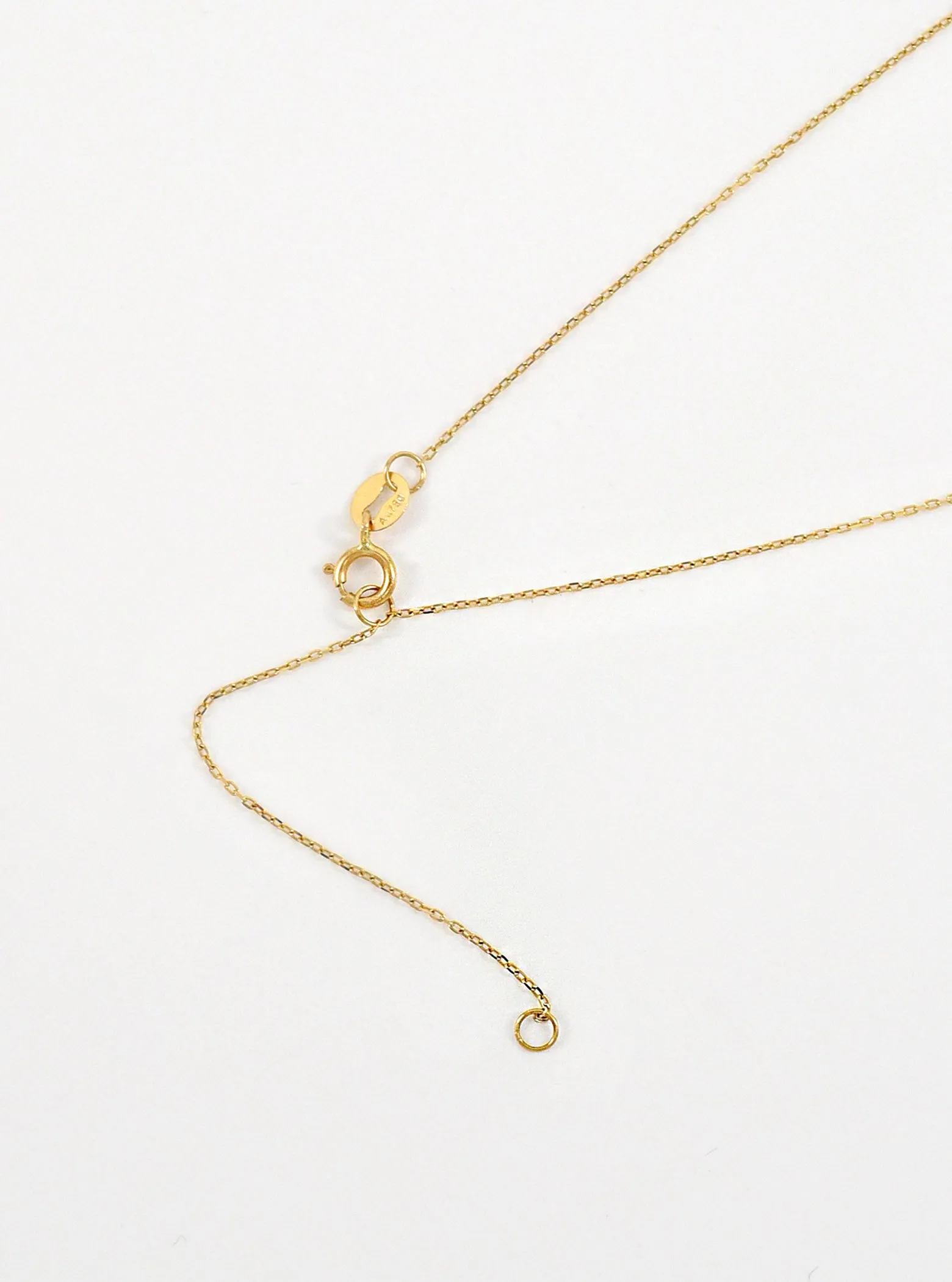 18k Gold and Diamond Opal Necklace