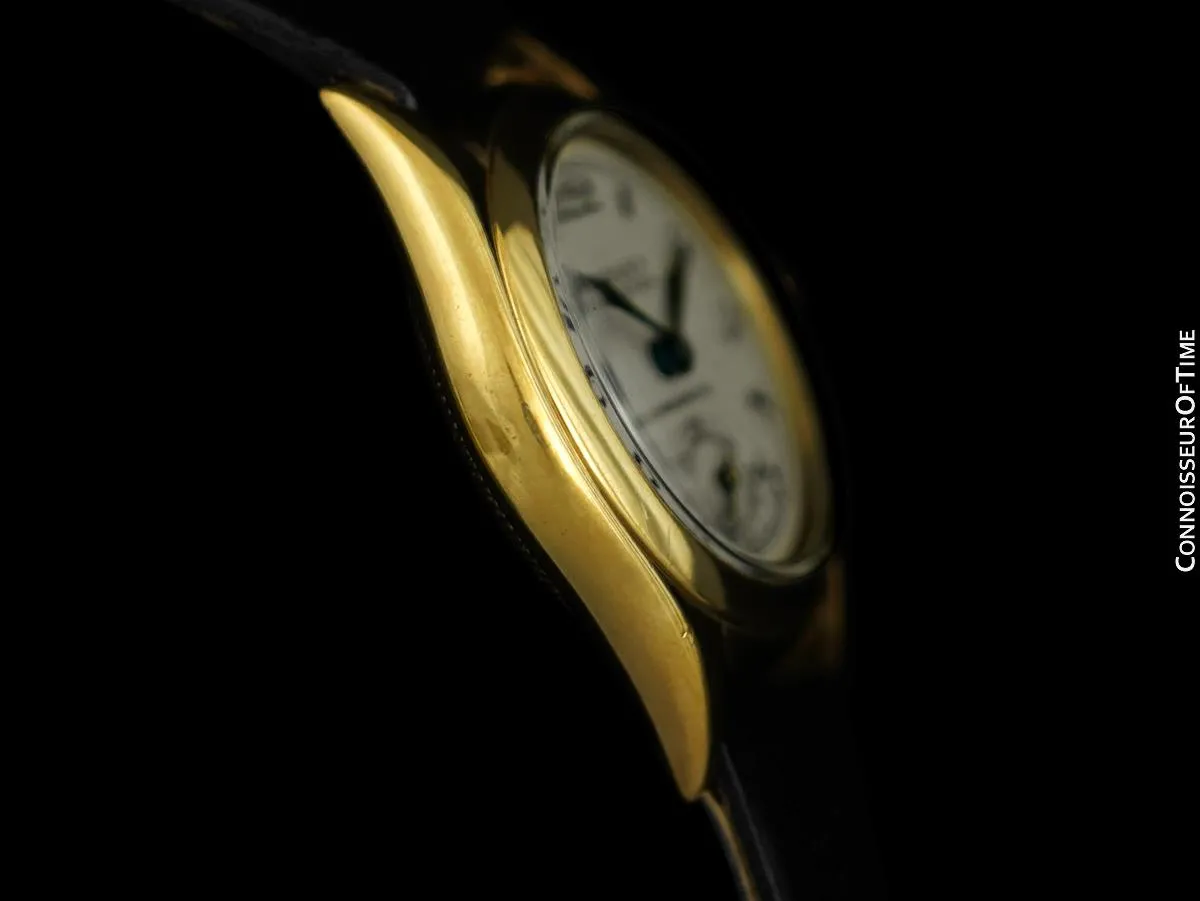 1937 Rolex Oyster Chronometer Vintage Boys Size Midsize Unisex Watch - 9K Gold