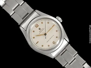 1952 Rolex Oyster Royal Vintage Mens Unisex Uncommon Ref. 6144 Watch - Stainless Steel