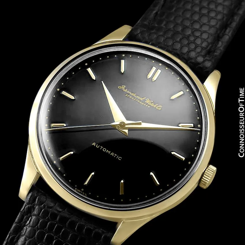 1958 IWC Vintage Mens Full Size Watch, Cal. 853 Automatic - 18K Gold