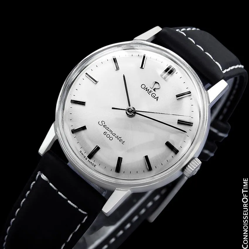 1962 Omega Seamaster 600 Vintage Mens Handwound Watch - Stainless Steel