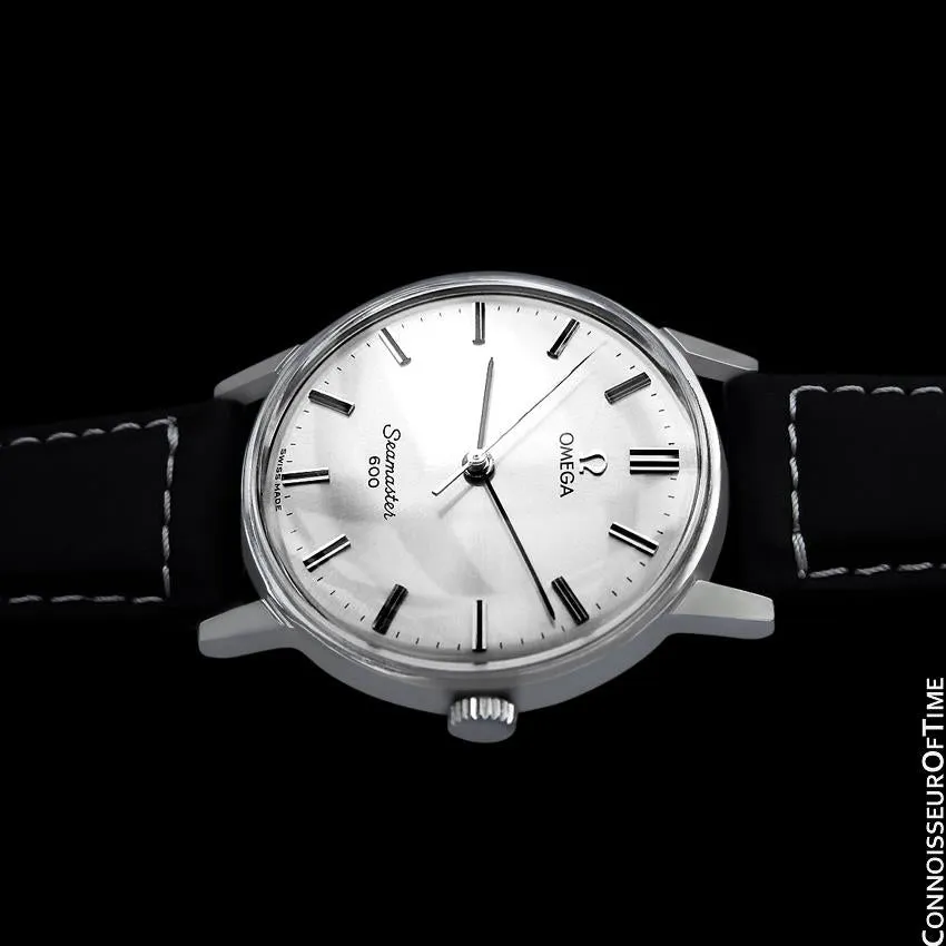 1962 Omega Seamaster 600 Vintage Mens Handwound Watch - Stainless Steel