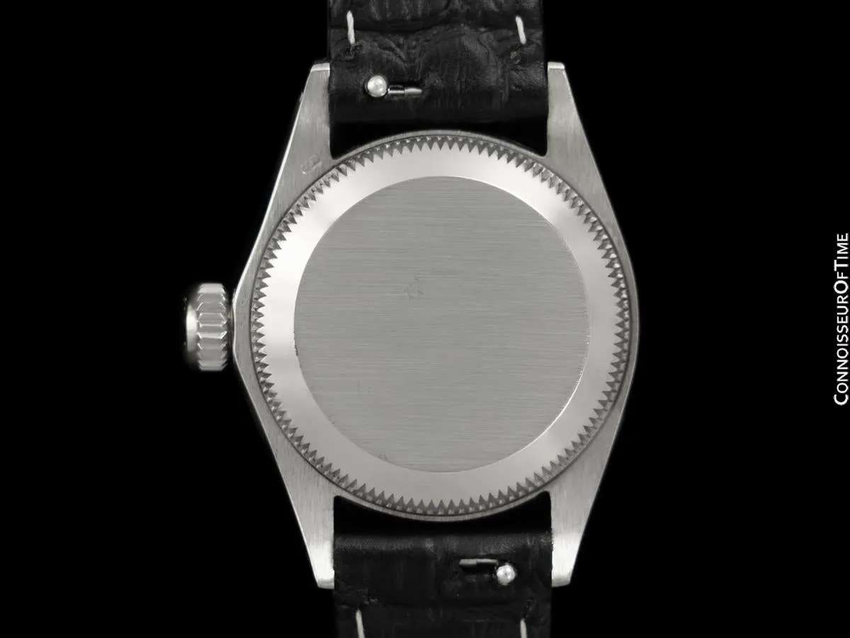 1967 Rolex Datejust (President) Ladies Vintage Watch with Silver Dial - 18K White Gold