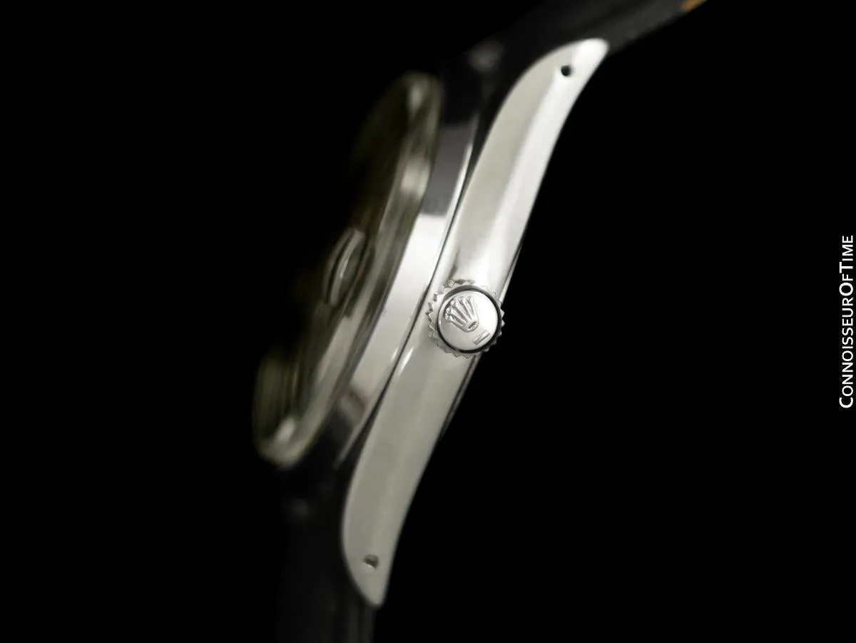 1970's Rolex Oysterdate Vintage Mens Watch with Date - Stainless Steel