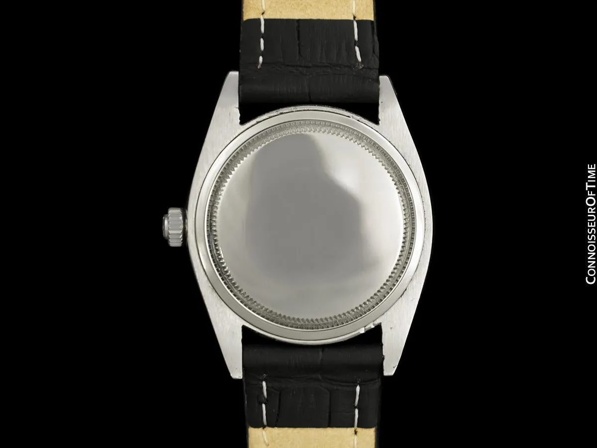1970's Rolex Oysterdate Vintage Mens Watch with Date - Stainless Steel