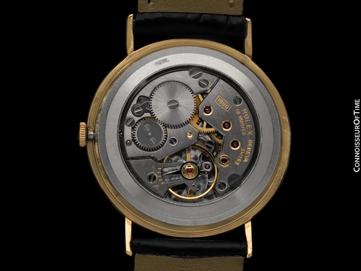 1973 Rolex Cellini Vintage Mens Handwound Ref. 3833 Watch - 18K Gold