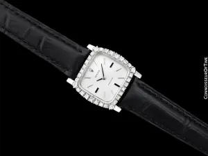 1973 Rolex Ladies Vintage Dress Watch - Stainless Steel & Diamonds
