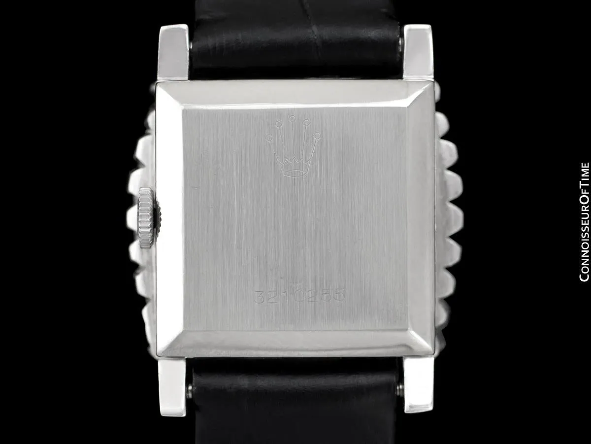 1973 Rolex Ladies Vintage Dress Watch - Stainless Steel & Diamonds