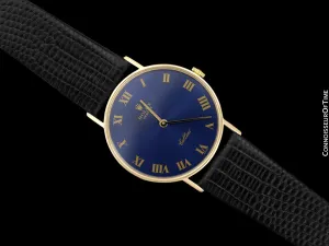 1974 Rolex Cellini Vintage Mens Midsize Handwound Watch, Ref. 3833 - 18K Gold