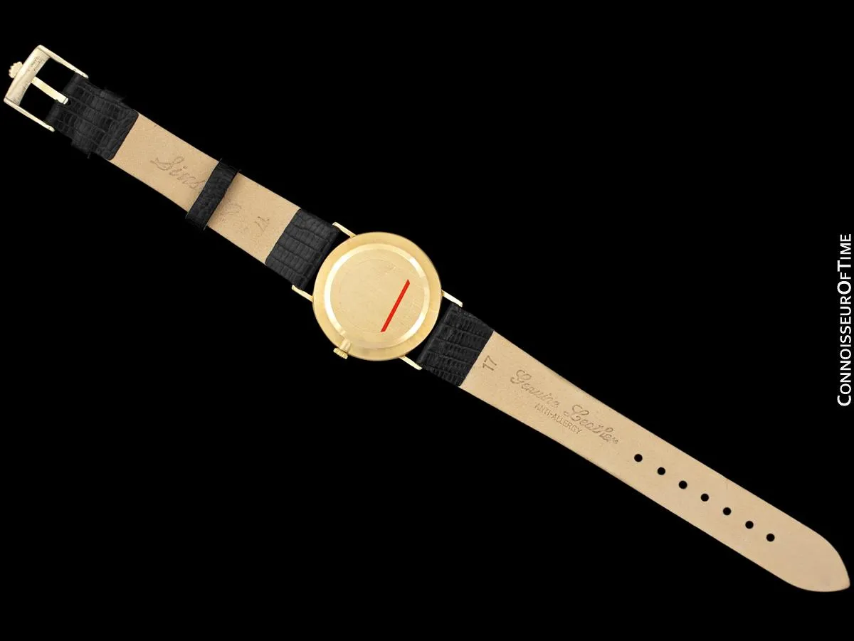 1974 Rolex Cellini Vintage Mens Midsize Handwound Watch, Ref. 3833 - 18K Gold
