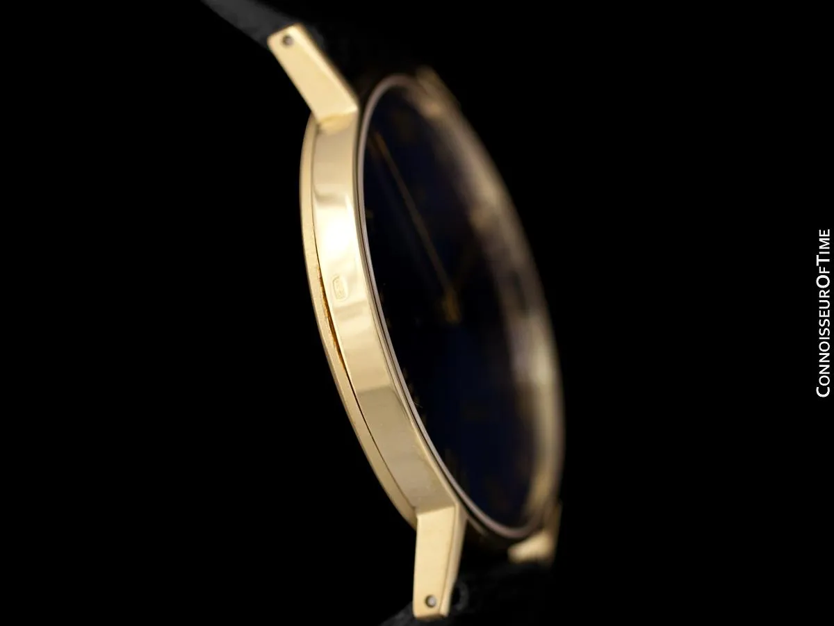 1974 Rolex Cellini Vintage Mens Midsize Handwound Watch, Ref. 3833 - 18K Gold