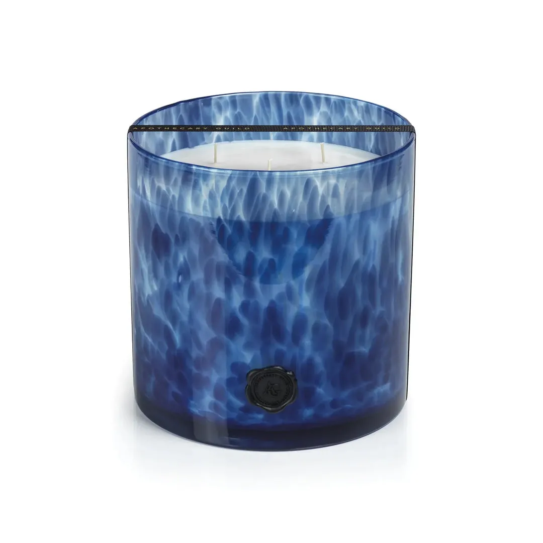5 Wick Candle In Opal Jar- Sea Salt Coastal Mist