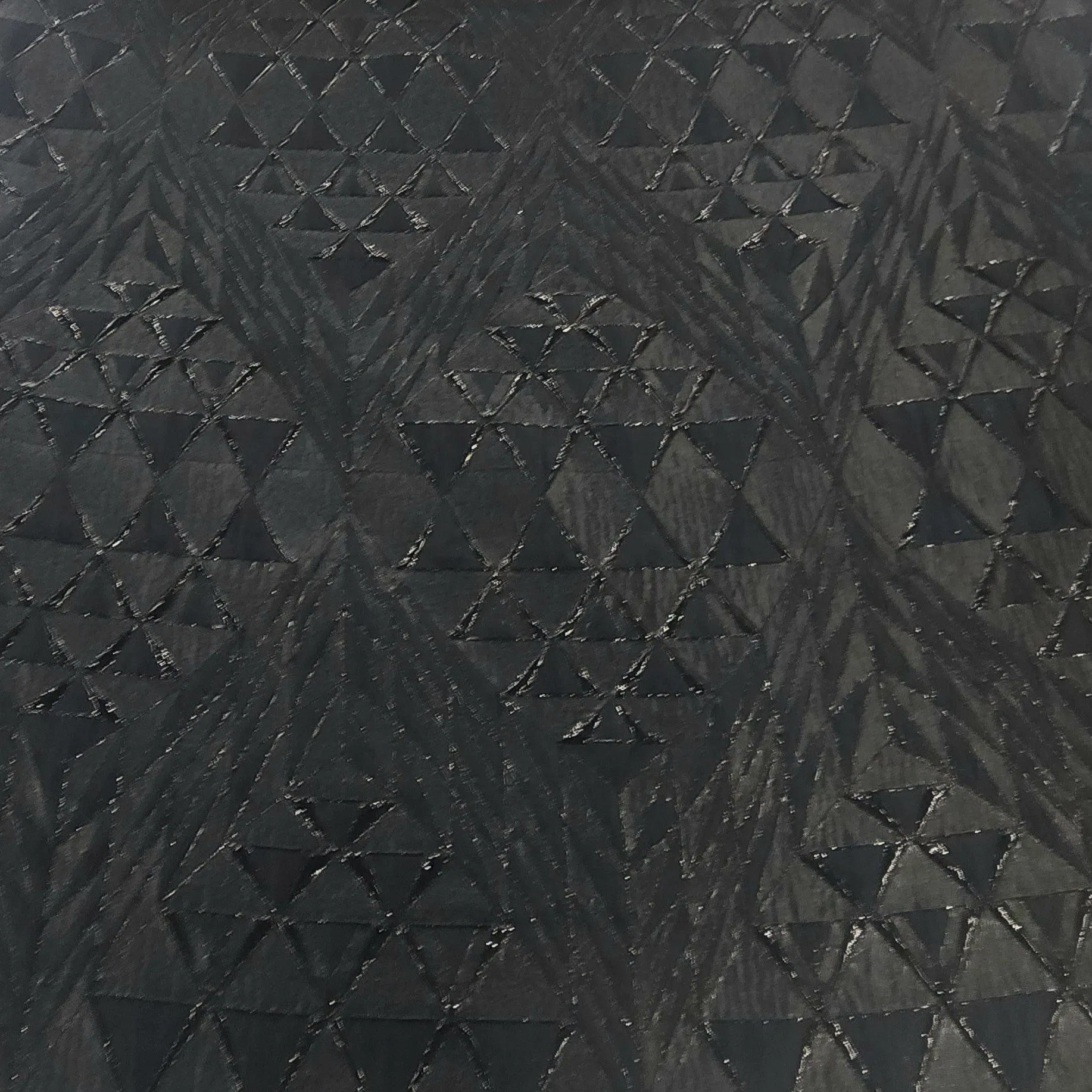 Alexa Brocade Fabric Black 150 cm
