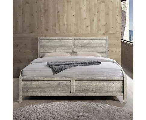 Alice Bed Queen White Ash