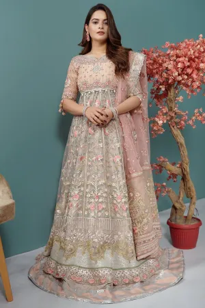 AMETHYST BLOOM | Mahgul The Empress's Dream Wedding Collection 2021 | Unstitched Embroidered Net Suits