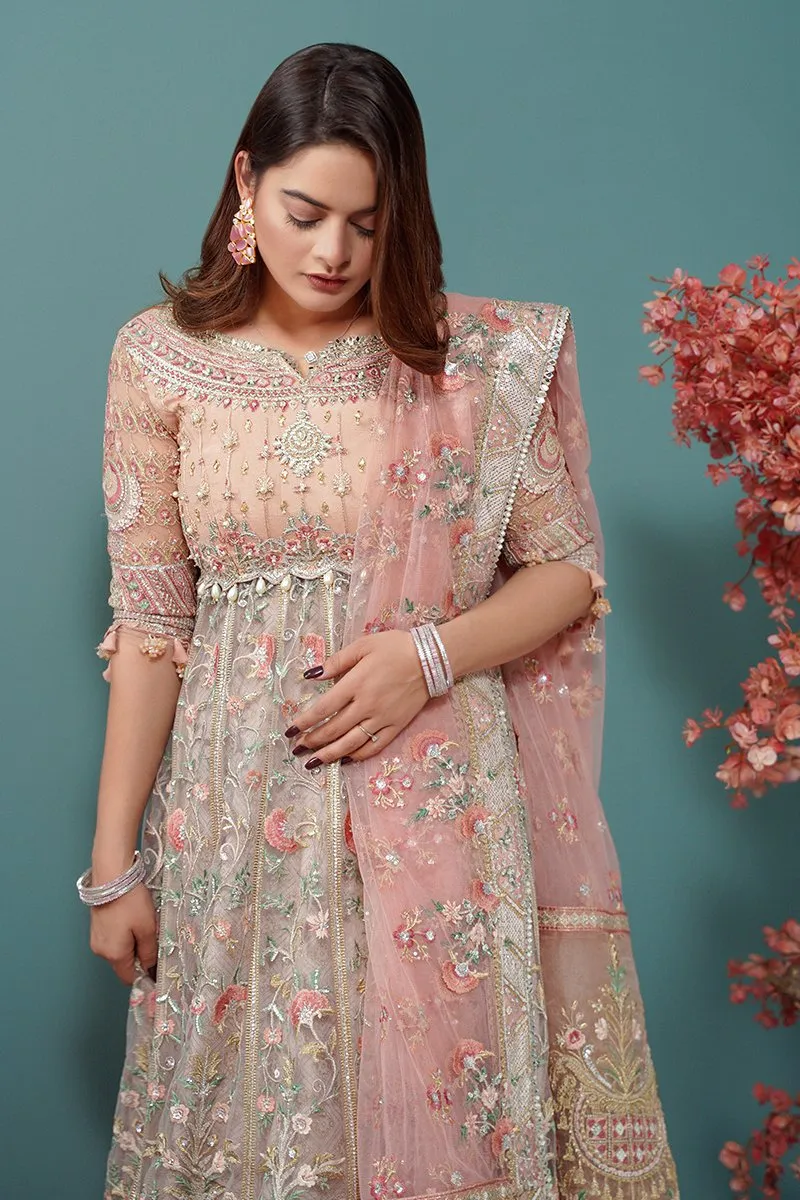 AMETHYST BLOOM | Mahgul The Empress's Dream Wedding Collection 2021 | Unstitched Embroidered Net Suits