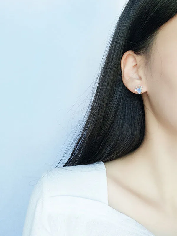 Antler Earrings 925 sterling silver