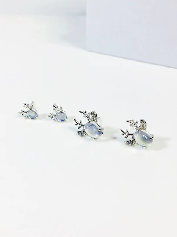Antler Earrings 925 sterling silver