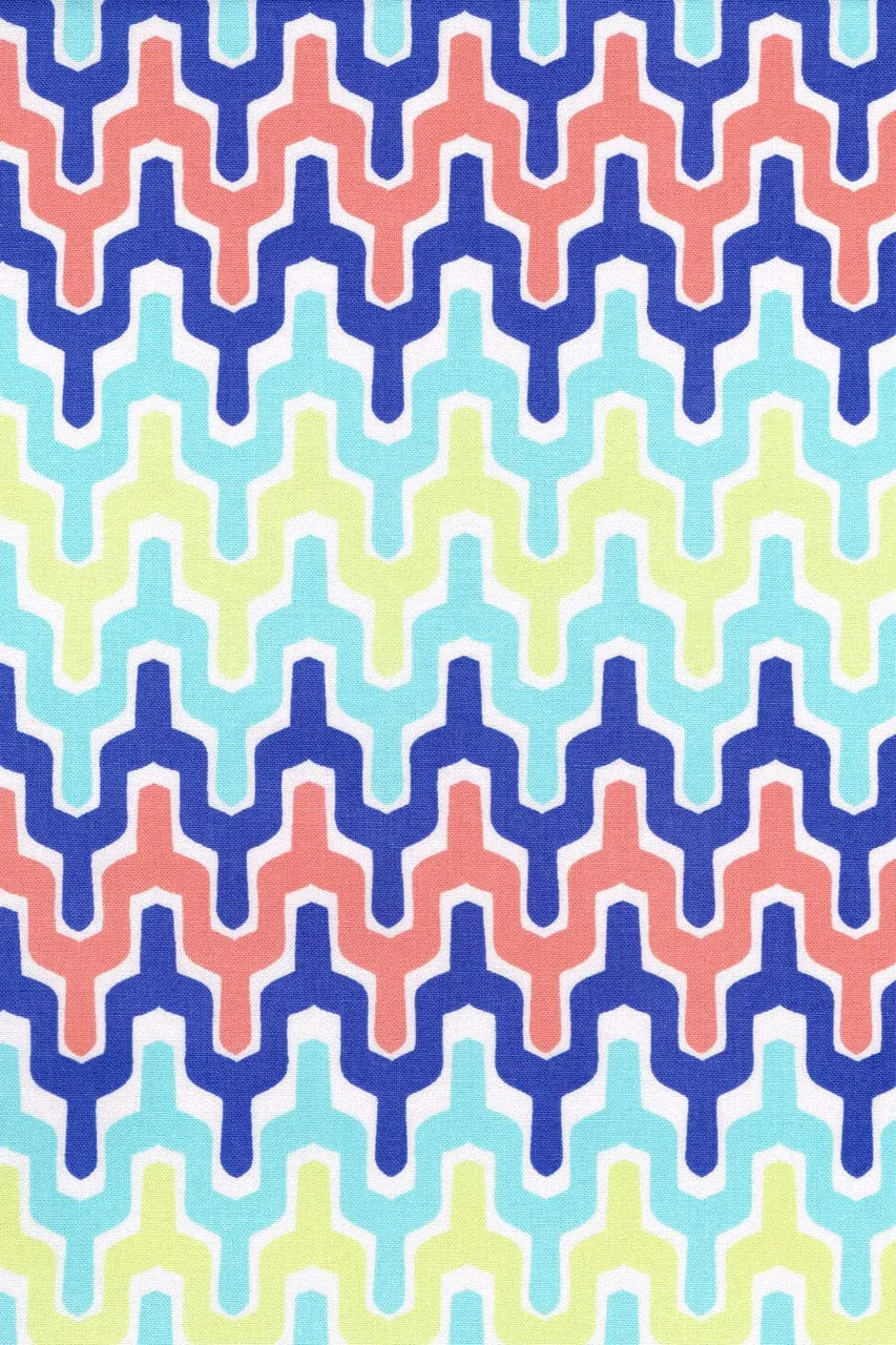 arabesque aqua blue printed cloth 12" x 20" pillow covers