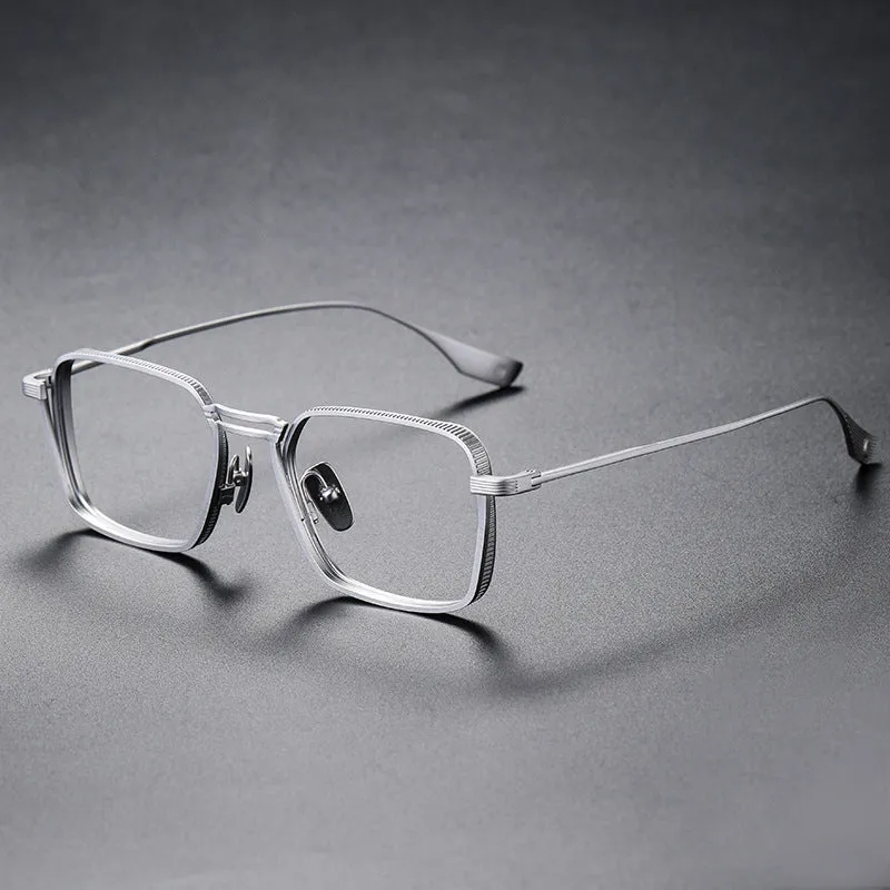 Aric Retro Titanium Ultra-Light Glasses Frame