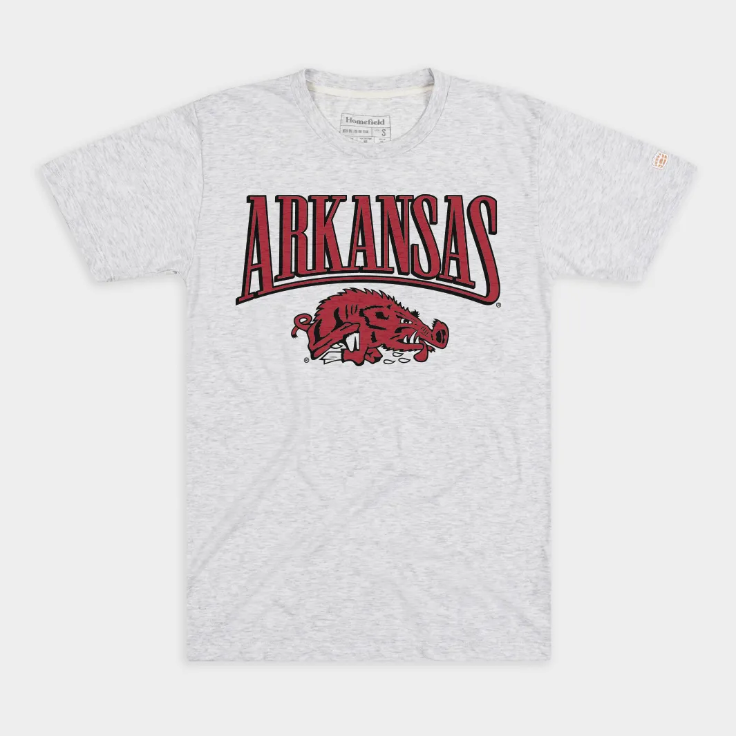 Arkansas Razorbacks Vintage Logo Tee