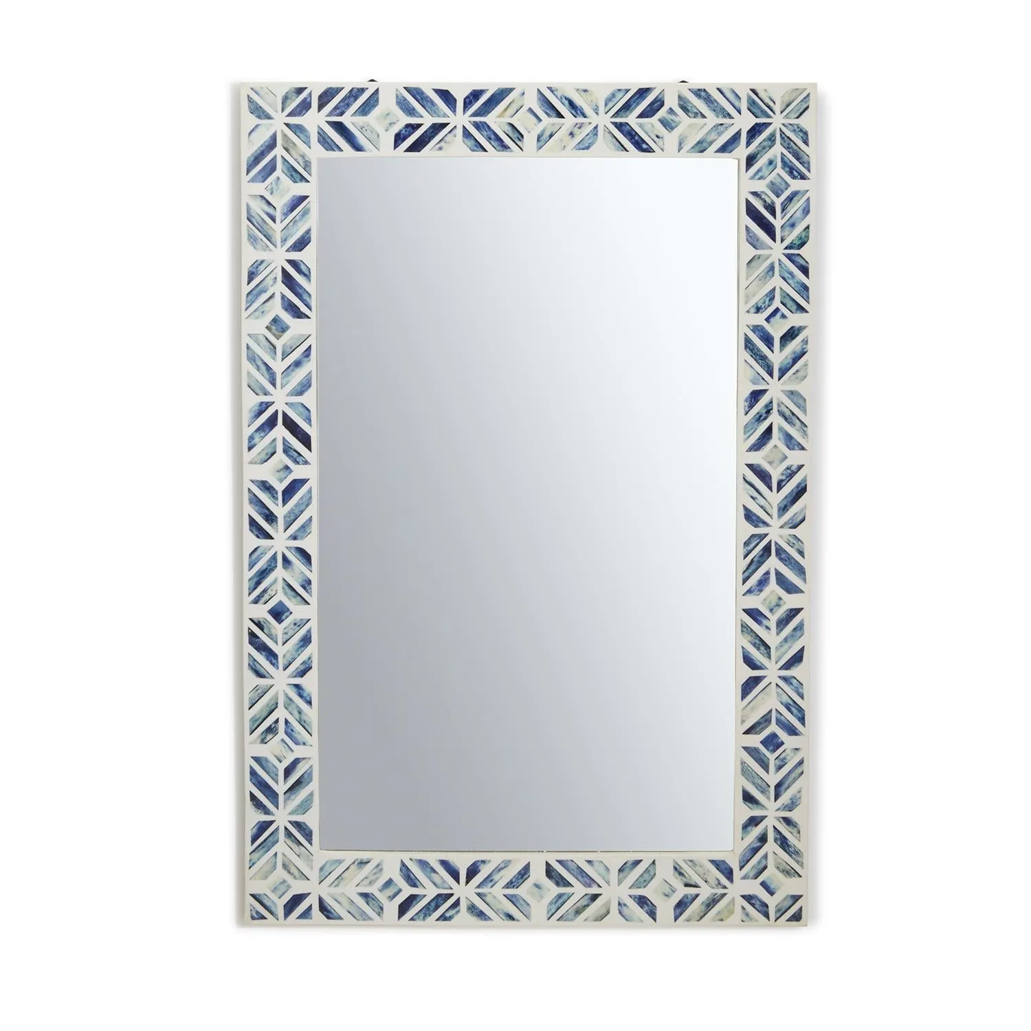 Azure Bone Inlay Mirror