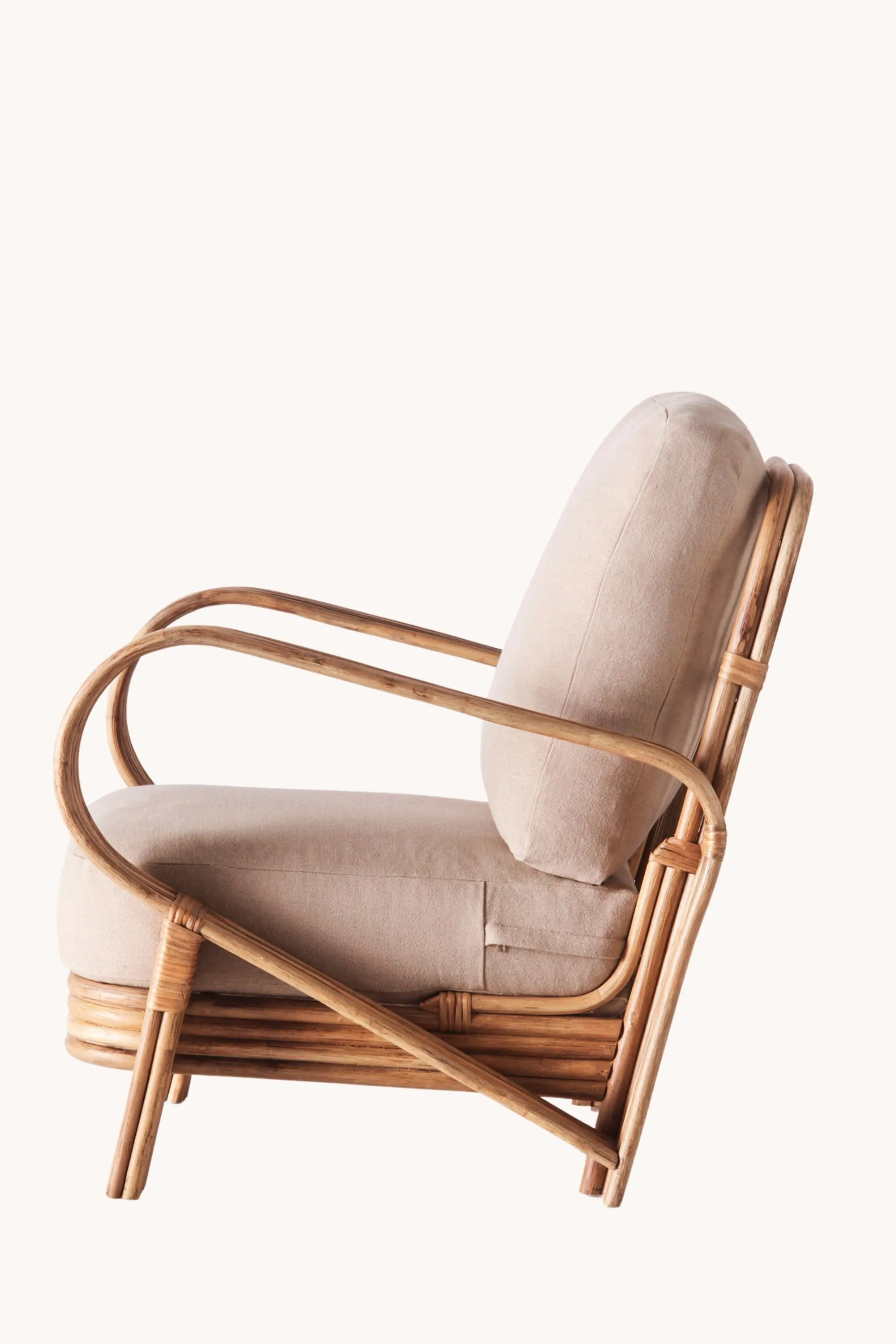 Bamboo Lounge Chair | Dusty Deco