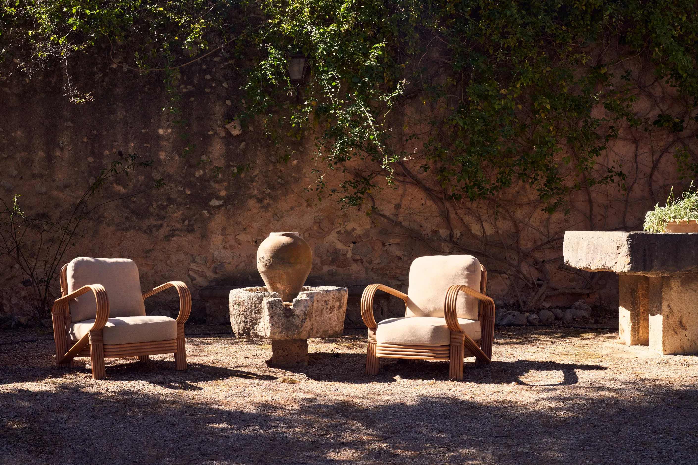 Bamboo Lounge Chair | Dusty Deco