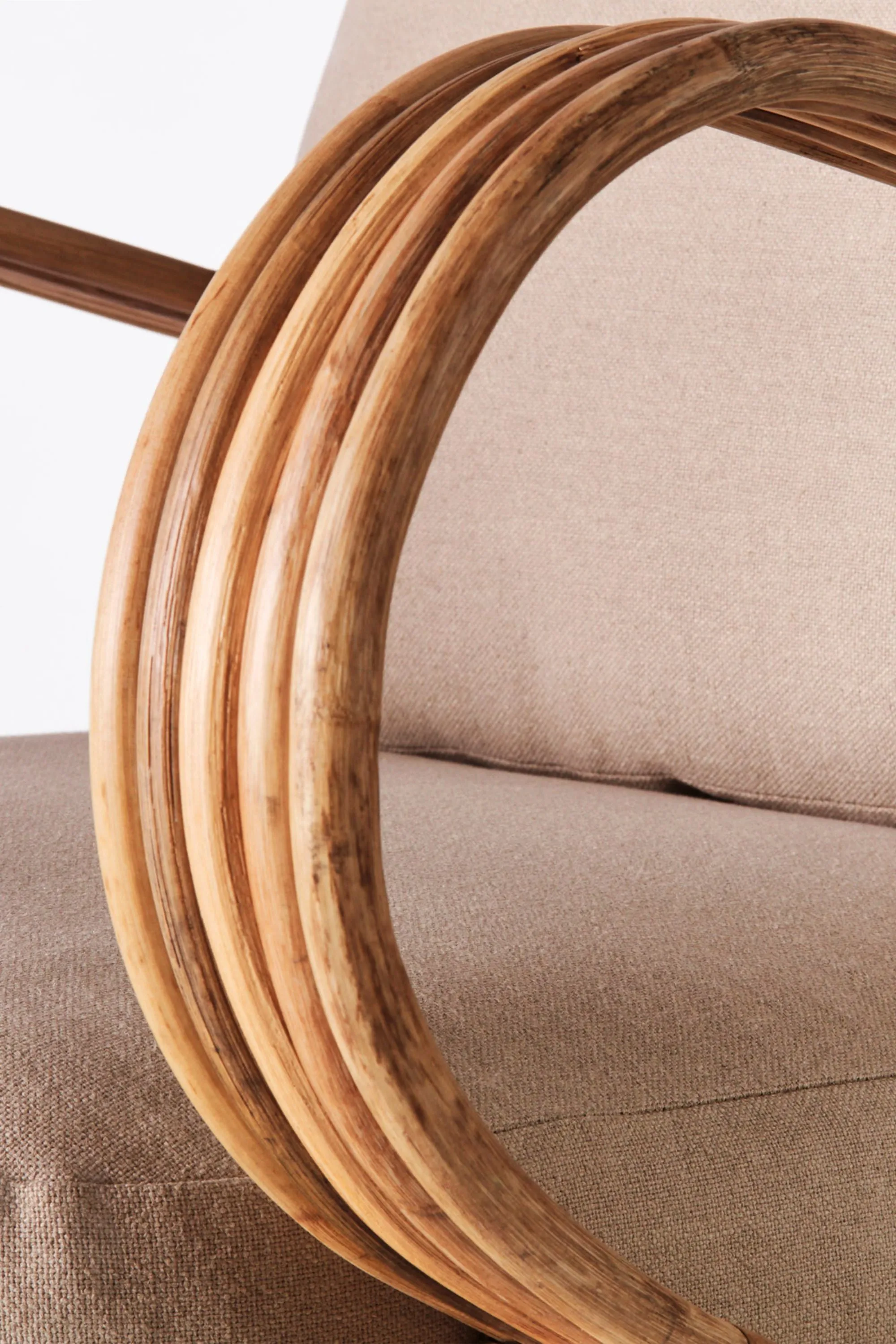 Bamboo Lounge Chair | Dusty Deco