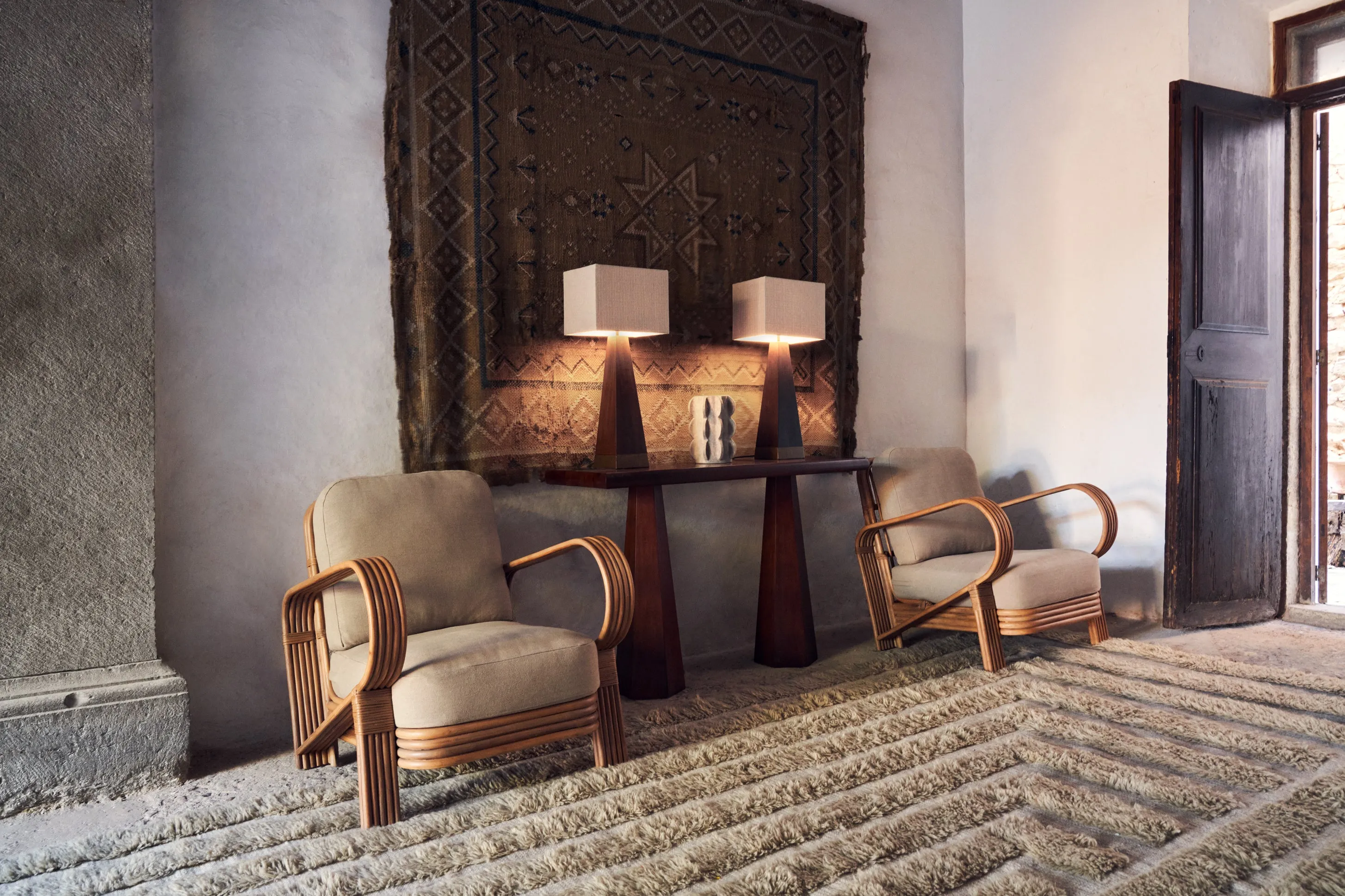 Bamboo Lounge Chair | Dusty Deco