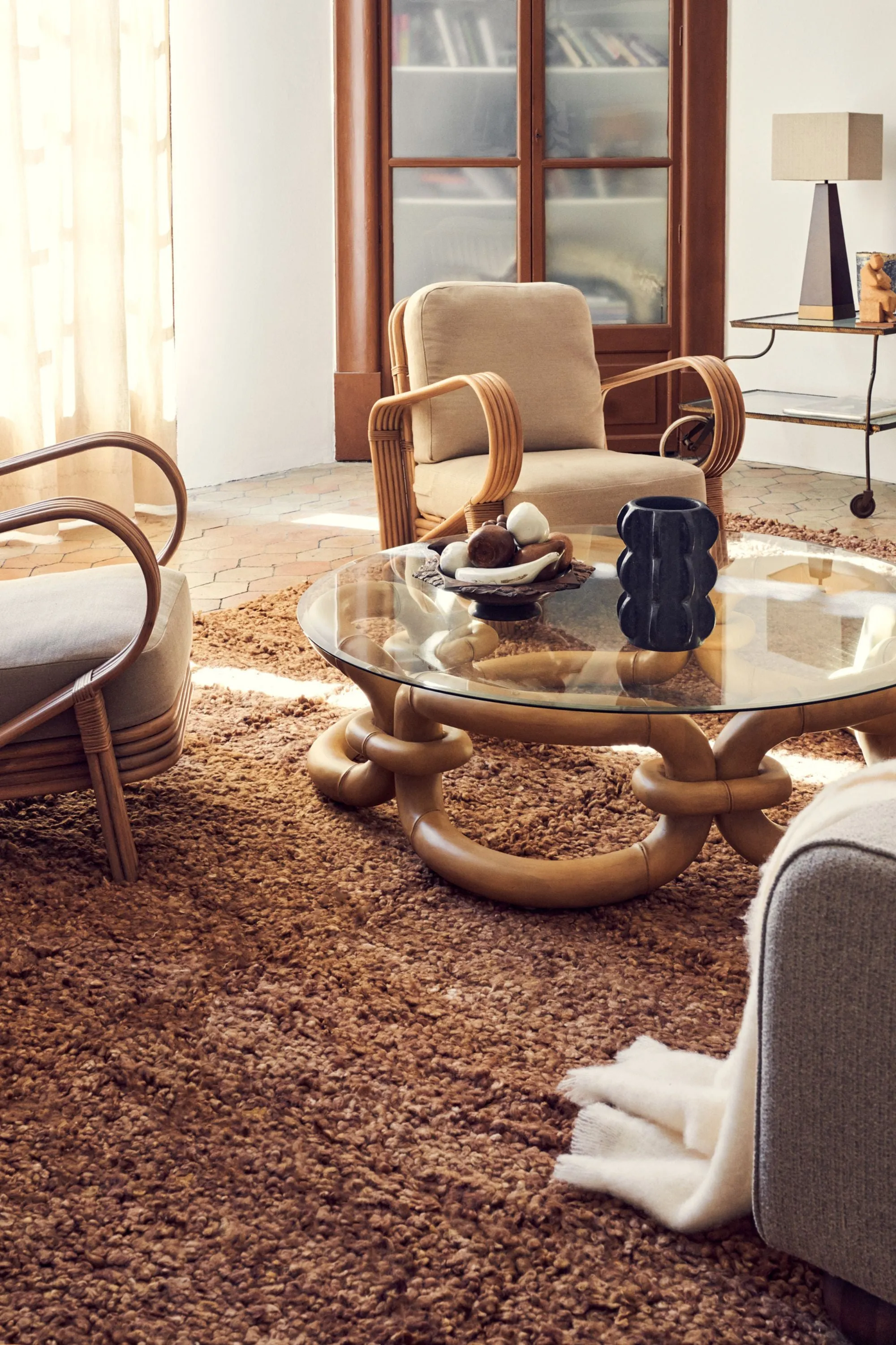Bamboo Lounge Chair | Dusty Deco