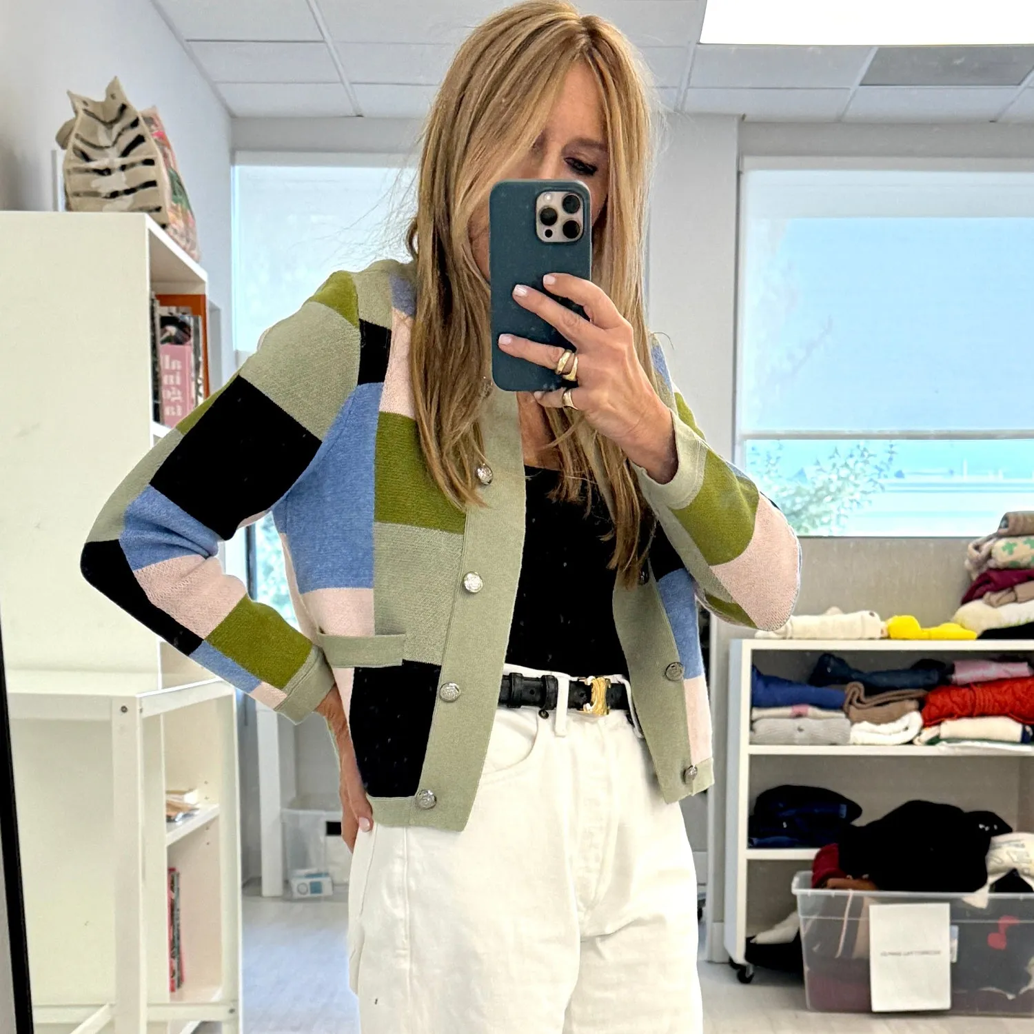 Beau-Lero Patchwork Cardigan