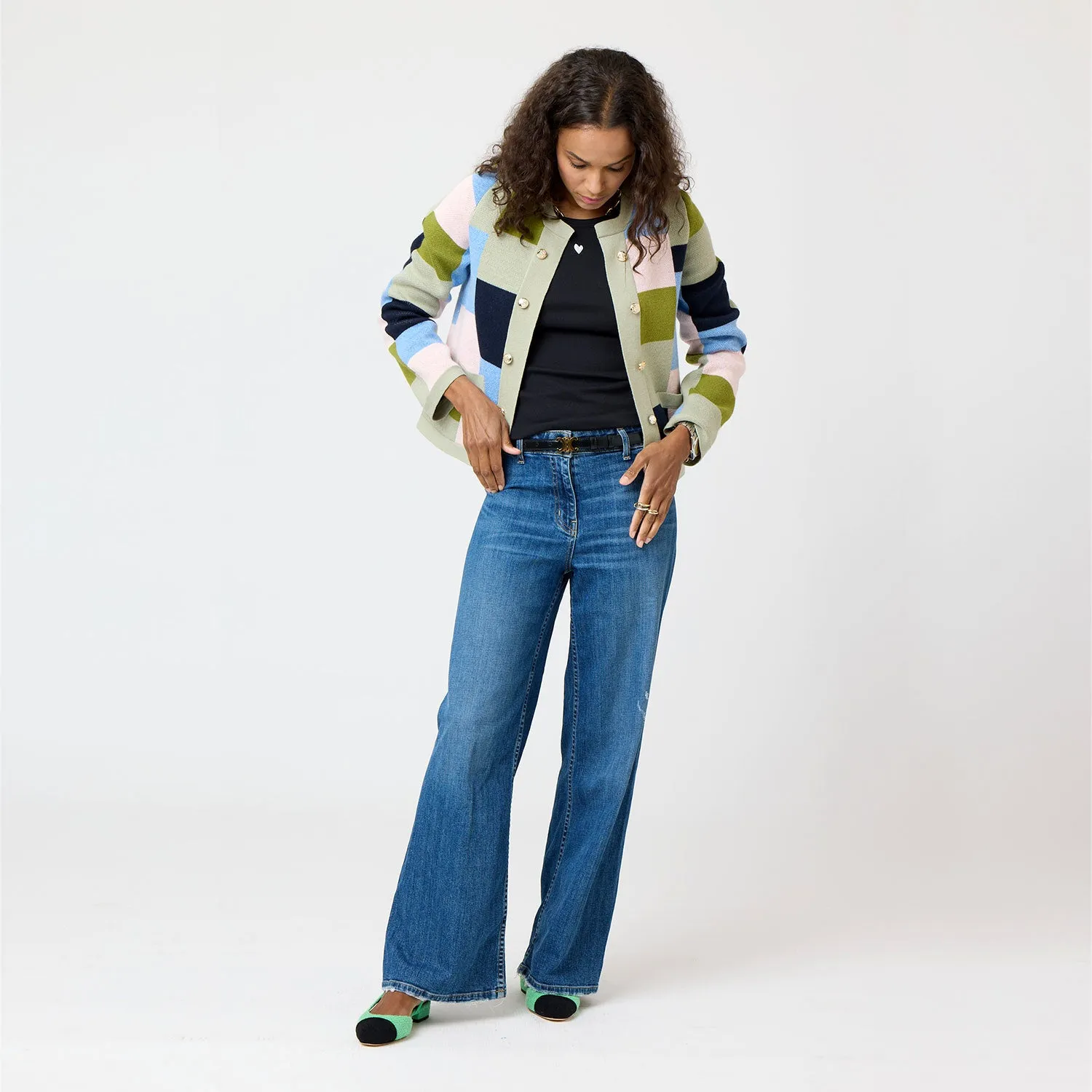 Beau-Lero Patchwork Cardigan