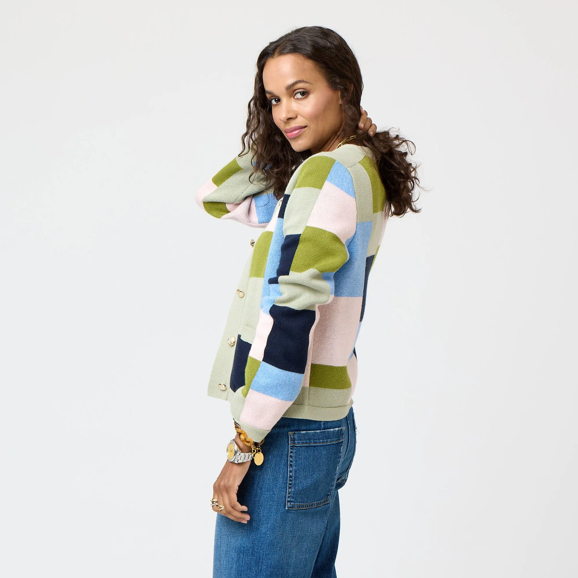 Beau-Lero Patchwork Cardigan