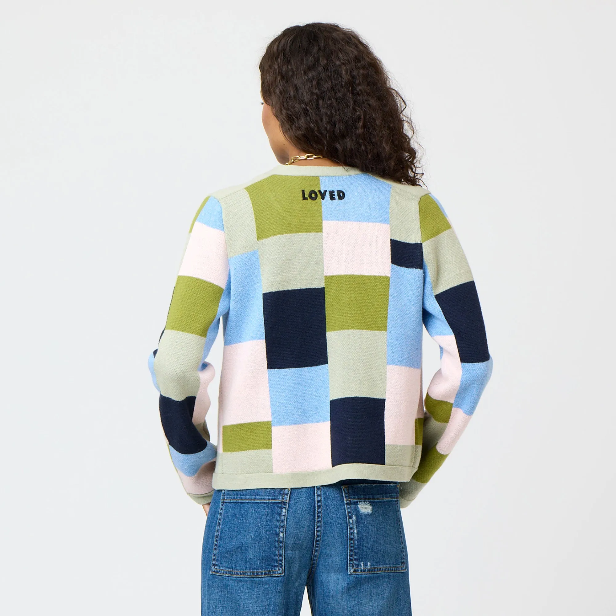 Beau-Lero Patchwork Cardigan