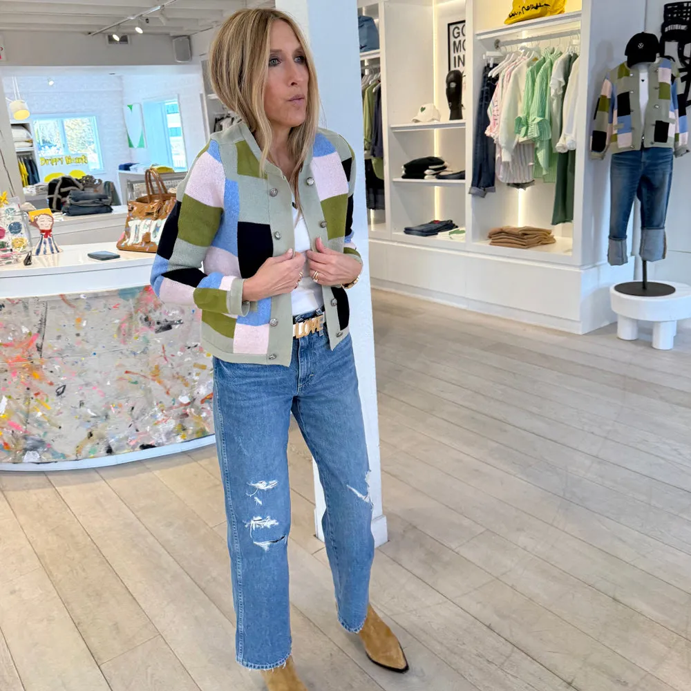 Beau-Lero Patchwork Cardigan