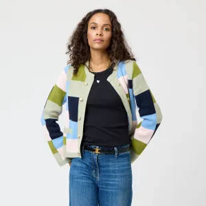 Beau-Lero Patchwork Cardigan