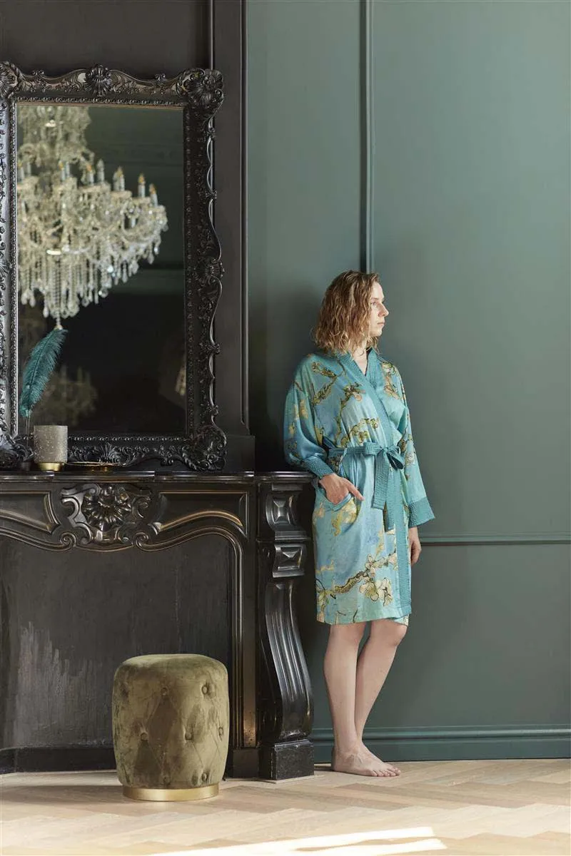 Bedding House Almond Blossom Blue Kimono