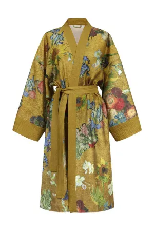 Bedding House Partout des Fleurs Gold Kimono