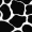 Black Giraffe Printed Face Covering