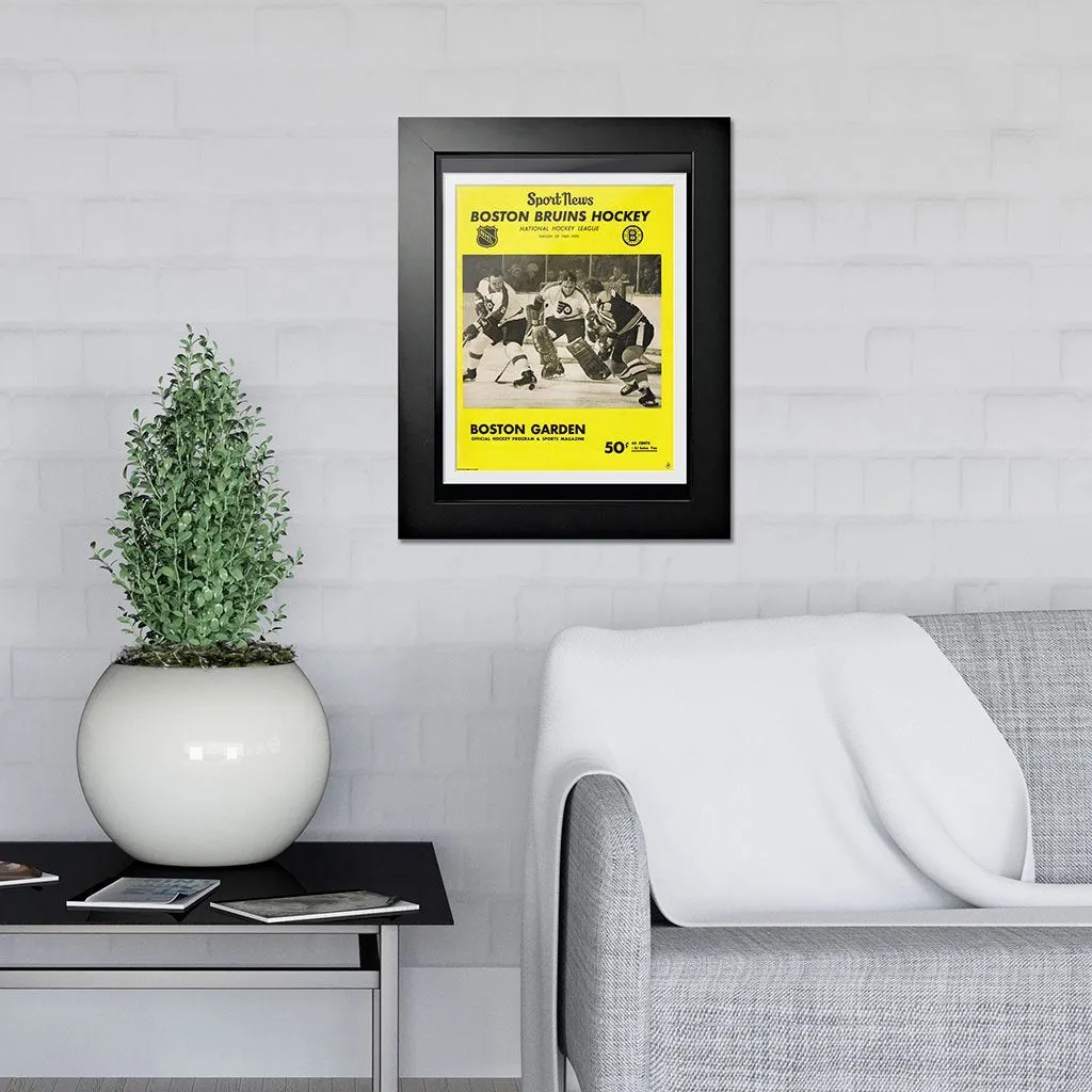 Boston Bruins Program Cover - Sport News Boston vs. Philadelphia