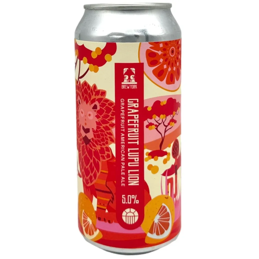 Brew York Grapefruit Lupu Lion