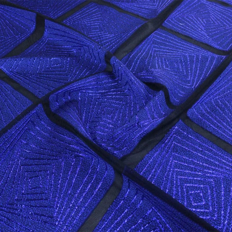 Brocade Multi Diamond Fabric 150 cm
