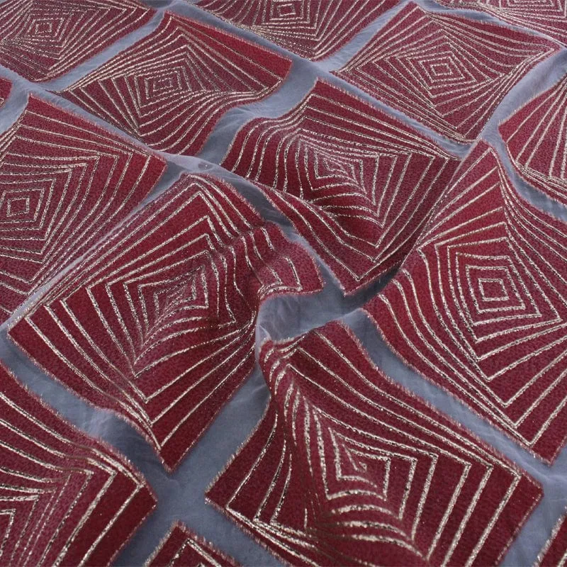 Brocade Multi Diamond Fabric 150 cm