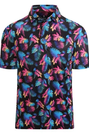 Bryer Printed Polo - Palm