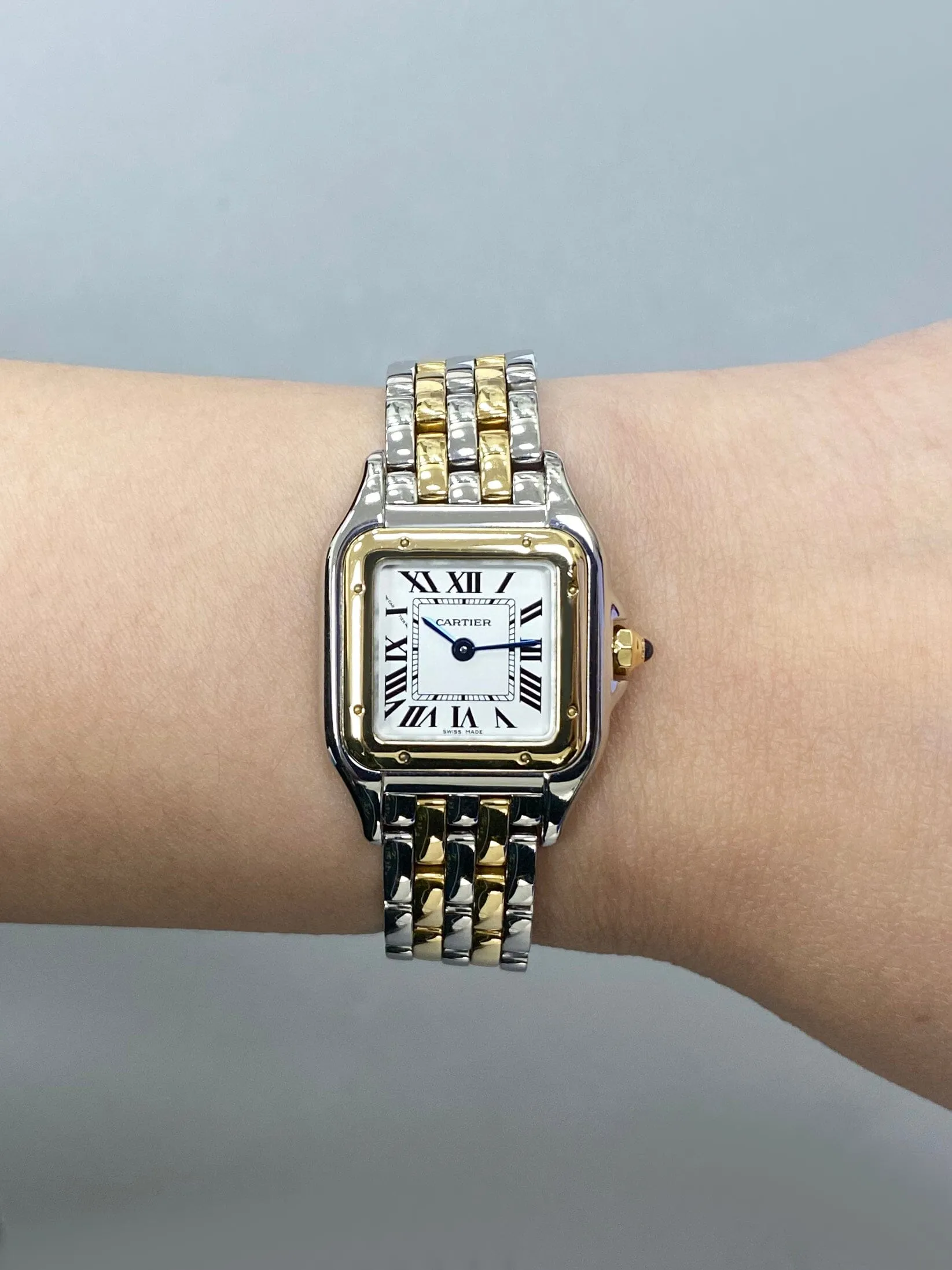 Cartier Panthere Small W2PN0006 Two Row Ladies Watch