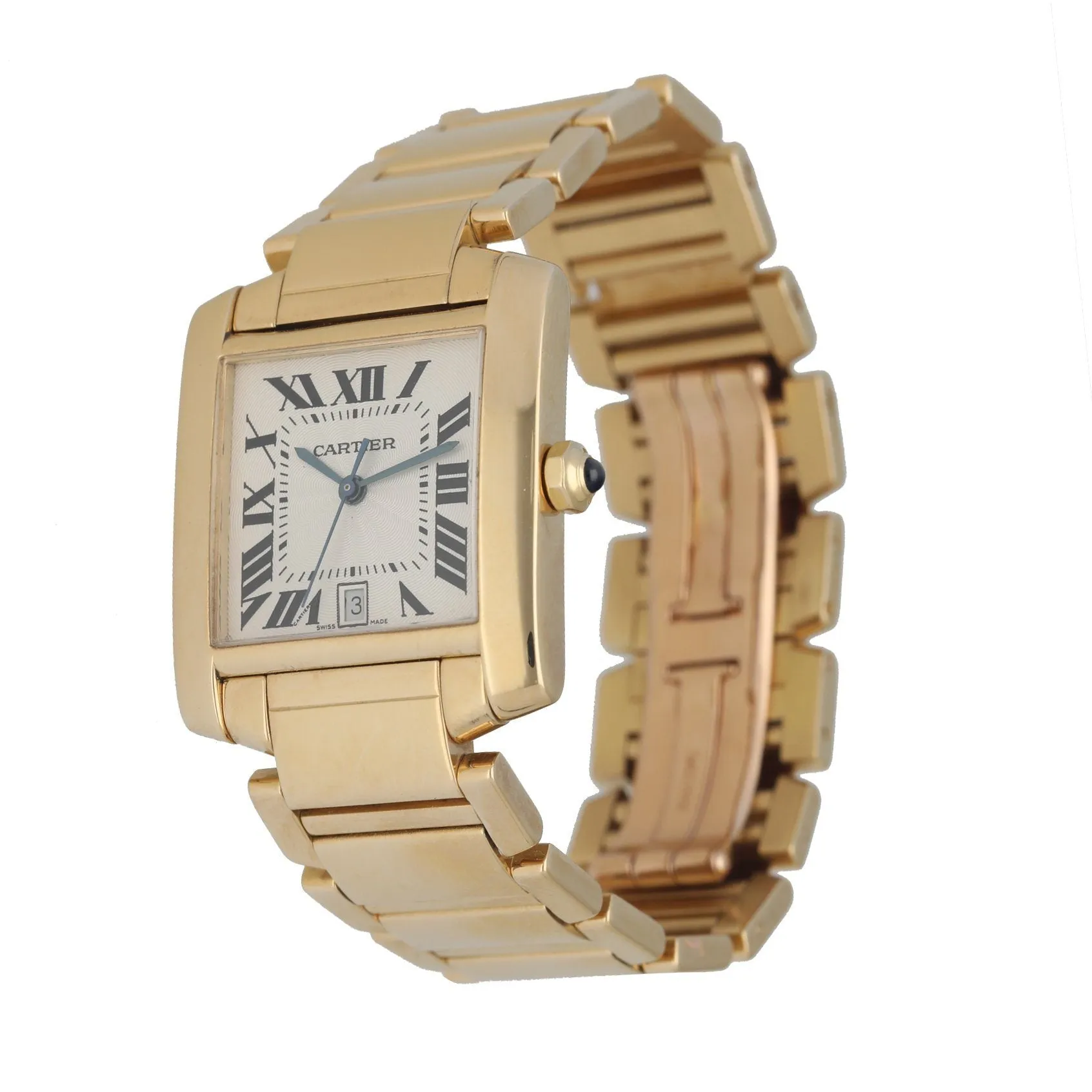 Cartier Tank Francaise 1840 Yellow Gold Watch
