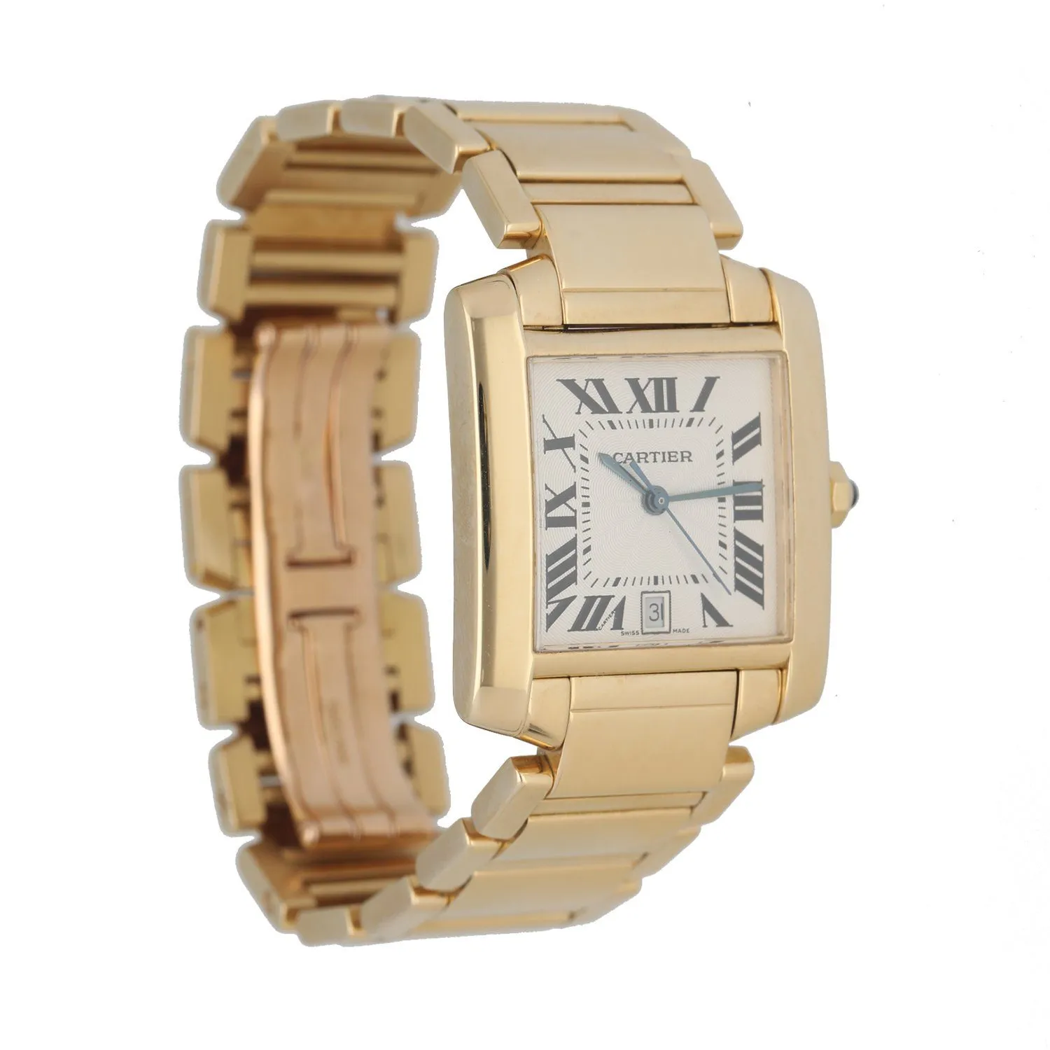 Cartier Tank Francaise 1840 Yellow Gold Watch