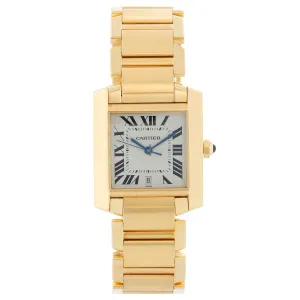 Cartier Tank Francaise 1840 Yellow Gold Watch
