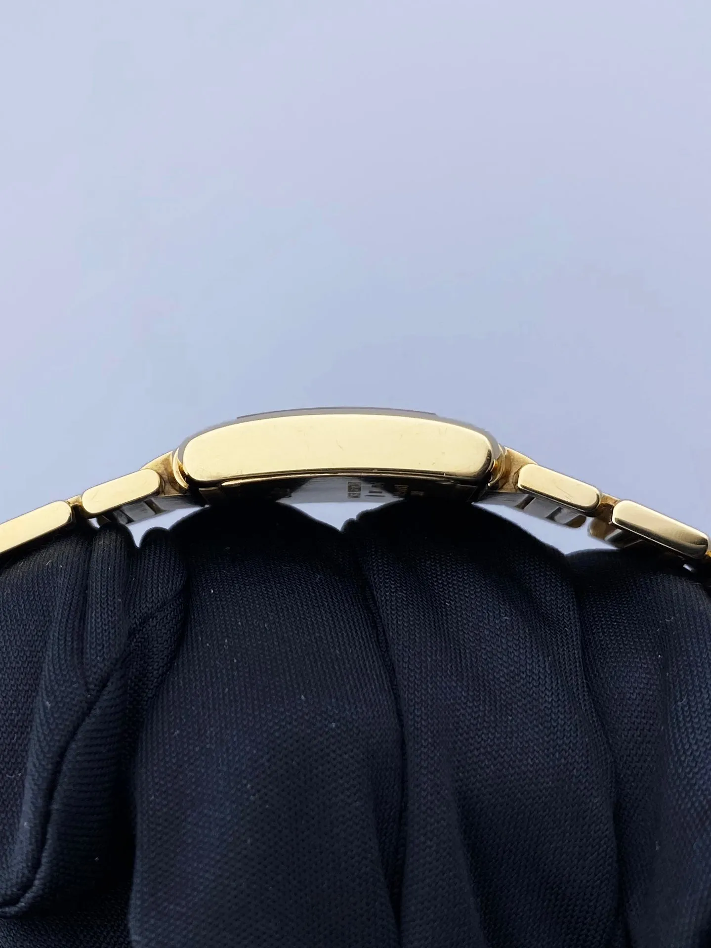 Cartier Tank Francaise 2385 18k Yellow Gold Ladies Watch